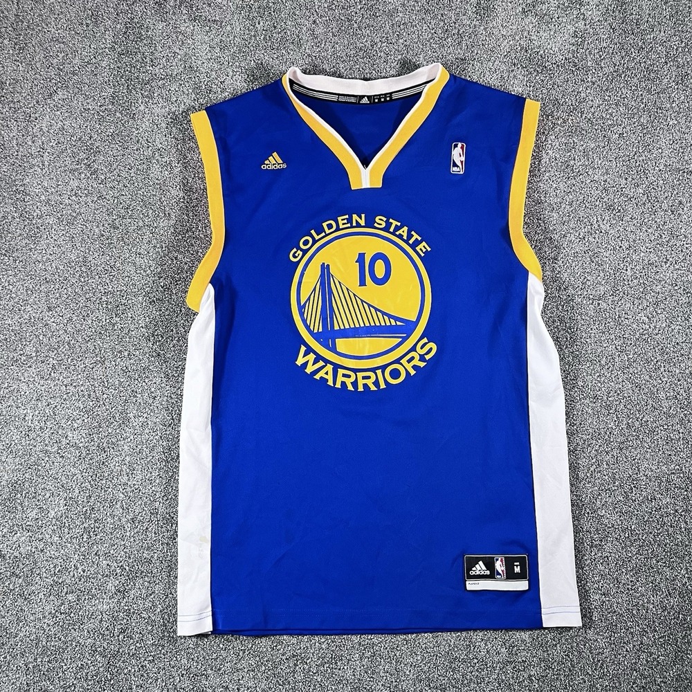 Adidas David Lee #10 Golden State Warriors NBA Jersey Mens M Blue
